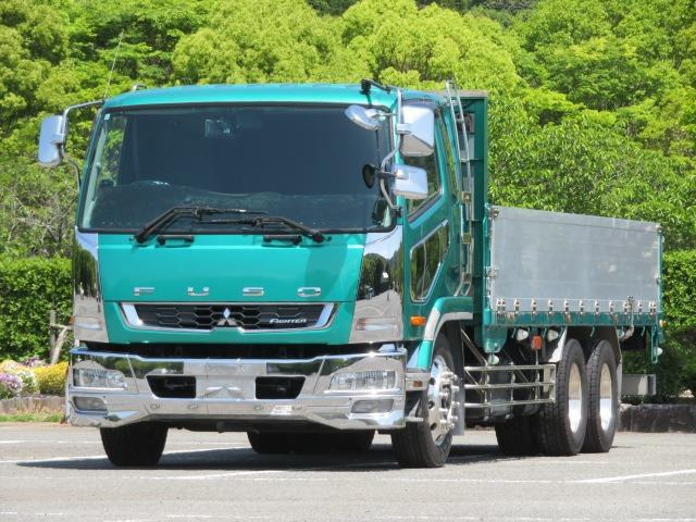 キャンター  12.4t 増トンワイド低床2デフ アルミ平