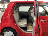 車内もきれいです。
