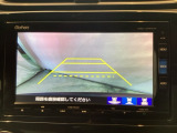 バックでの車庫入れも安心です! リアカメラが付いているバックモニター付のナビを装備しております。操作線もついており距離感も画面から確認できます。