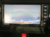バックガイドカメラ付きで車庫入れもらくらくです。