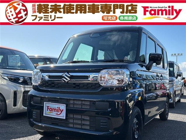 スペーシア ハイブリッド(HYBRID)  X 両側電動スライドドア 届出済未使用車