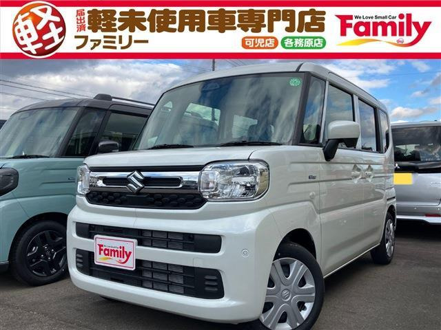 スペーシア ハイブリッド(HYBRID)  X 両側電動スライドドア 届出済未使用車