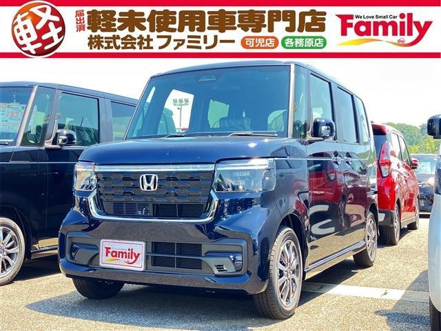 N-BOXカスタム ベースグレード 両側スライド片側電動ドア 届出済未使用車