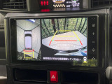 【パノラミックビューモニター】専用のカメラにより、上から見下ろしたような視点で360度クルマの周囲を確認することができます☆死角部分も確認しやすく、狭い場所での切り返しや駐車もスムーズに行えます。
