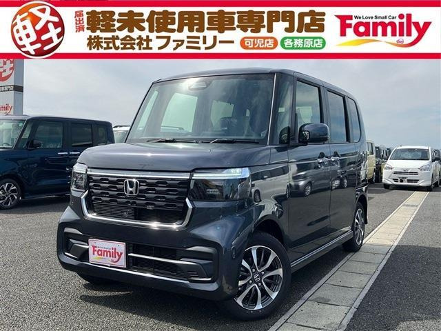 N-BOXカスタム ベースグレード 両側スライド片側電動ドア 届出済未使用車