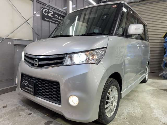 日産 ルークス ハイウェイスター 4WD Pスライド 12か月点検済 下廻り防