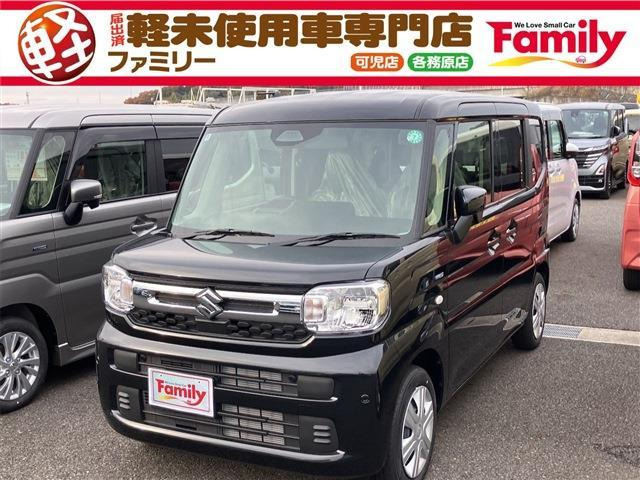 スペーシア ハイブリッド(HYBRID)  X 両側電動スライド マット 届出済未使用車