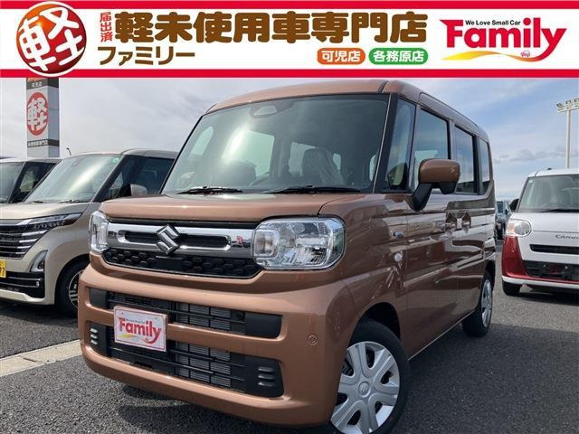スペーシア ハイブリッド(HYBRID)  X 両側電動スライドドア 届出済未使用車
