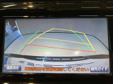 バックガイドモニターで、後方を確認しながら安心して駐車することができます。運転初心者も熟練者も必須の機能ですよ!