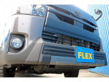 FLEXマッドブラックED FLEXT-Forceフロントスポイラー FLEXオーバーフェンダー FLEXアルティメットテール FLEXネクサスクレストNC1黒 TOYOオープンカントリーRT♪