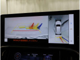 車両周辺の安全確認をするパノラミックビューモニター