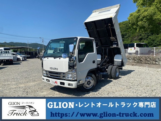 エルフ  3t積・6MT・全低床強化ダンプ