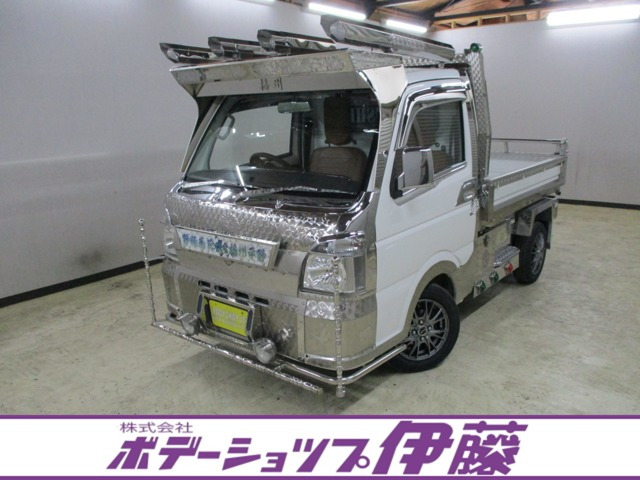 キャリイ 深底ダンプ 格子型鳥居 4WD 