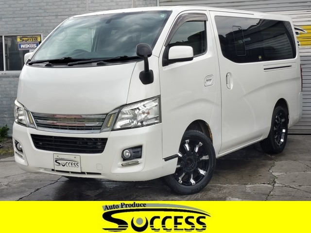NV350キャラバン 2.5 プレミアムGX ロング ディーゼル 4WD 社外SDナビ フルセグ バッ...