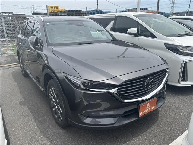 CX-8 2.2 XD Lパッケージ 6人乗茶革シートBOSE電動Rゲート運転支援
