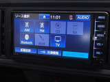 オーディオ選択画面です。Bluetooth対応しております!