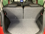 トランクの広さは、どうです、たくさんの荷物が積めますよ。