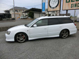 レガシーツーリングワゴン・ワンオーナー車・GT-B E-tuneの入庫です!リビルトタービン・Dampers・Aftermarketマフラー・タワバー等部品多数!