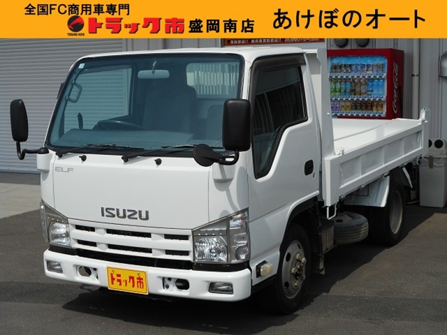 エルフ 3.0 ダンプ フルフラットロー ディーゼル 4WD 