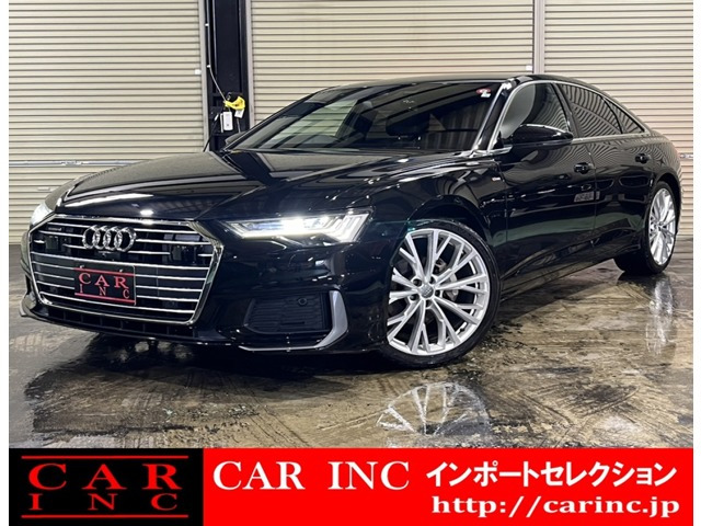 A6 40 TDI クワトロ スポーツ Sラインパッケージ ディーゼル 4WD 21インチ純正AW 黒...
