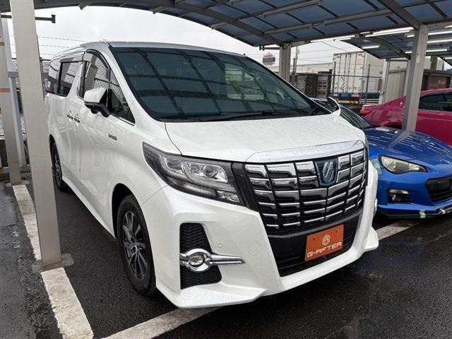 アルファード ハイブリッド 2.5 SR E-Four 4WD 純正9型ナビop追従クルコン電動Rゲート