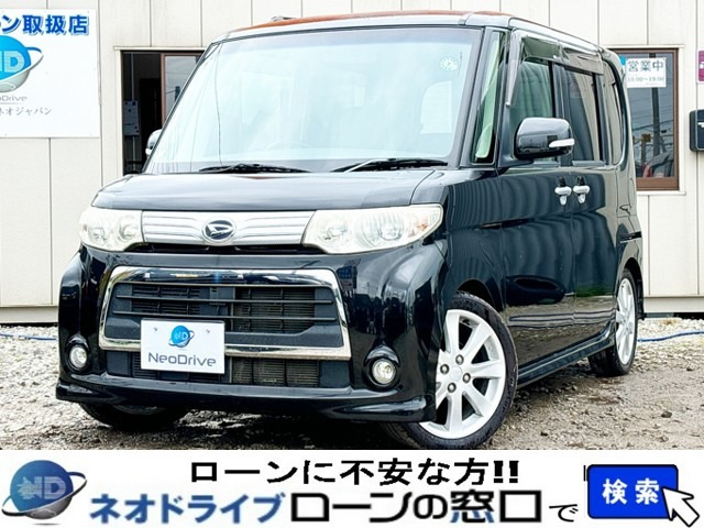 タントカスタム X 4WD 1年保証 本州仕入 寒冷地仕様 片側Pスラ