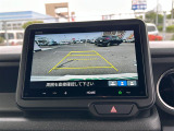【 バックカメラ 】駐車が苦手な方でも映像で後方の安全確認もしっかり♪見えない死角の部分や距離感などモニター確認することが可能です!