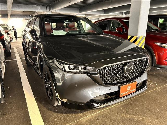 CX-8 2.5 25S スポーツアピアランス 10型ナビ360°カメラCarPlay赤革電動ゲート