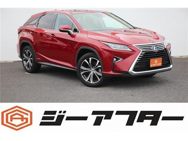 RX 450h バージョンL サンルーフ&リアエンター黒革シートETC