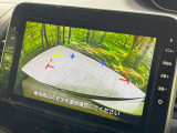 【バックカメラ】駐車時に後方がリアルタイム映像で確認できます。大型商業施設や立体駐車場での駐車時や、夜間のバック時に大活躍!運転スキルに関わらず、今や必須となった装備のひとつです!