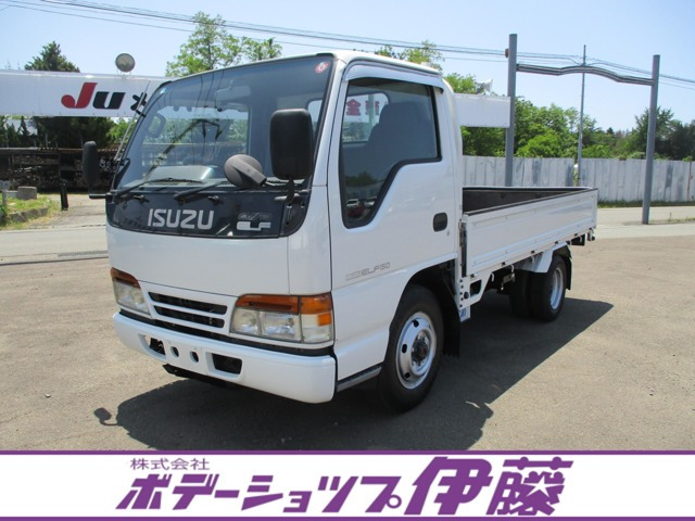 エルフ  3.1 ロング フラットロー ディーゼル 4WD