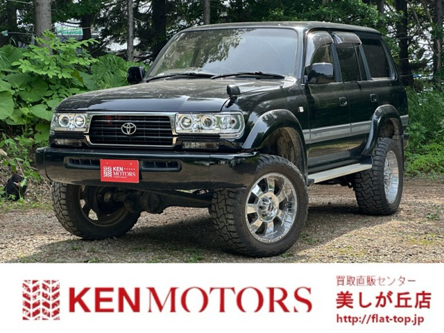 ランドクルーザー80 4.2 VXリミテッド ディーゼル 4WD 社外アルミ/サンルーフ/Blueto...