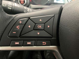 ステアリングスイッチ搭載!ハンドルひとつで手を離さなくても運転中視線をそらさなくても操作が出来て便利です♪