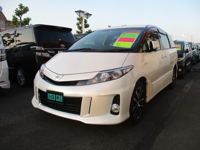エスティマ 2.4 アエラス レザーパッケージ 4WD 