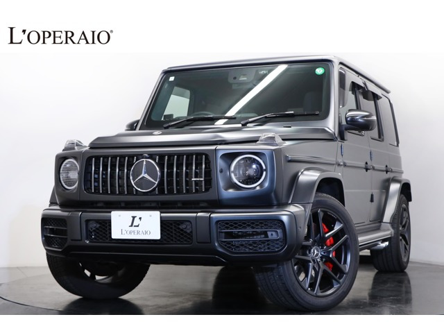 Gクラス AMG G63 4WD 右H マヌプロ+ 1オナ 純正カラー 純正21AW