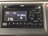 【オーディオ機能】CDプレーヤーを装備♪もちろんFM/AMラジオもお聞きいただけますよ♪