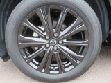 225/55R19 ブラックメタリック塗装アルミホイール