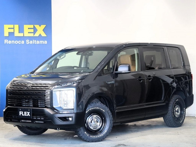 デリカD:5 2.2 シャモニー 電動サイドステップ 4WD 