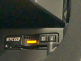 いまや快適なカーライフに欠かせないETCが付いています。