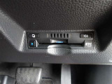 ETC車載器付きです。高速道路の料金所もスムーズに通過できます。