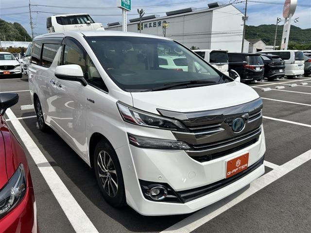 ヴェルファイア ハイブリッド 2.5 V Lエディション E-Four 4WD JBLナビ後席モニタ衝...