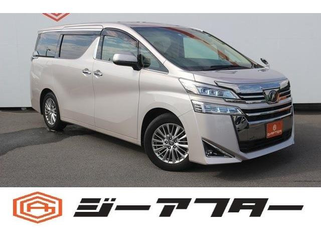 ヴェルファイア 2.5 V 純正10型ナビTV両側電動3眼LED白革Dミラー