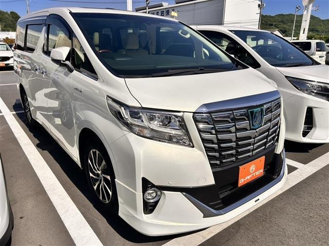 アルファード ハイブリッド 2.5 G E-Four 4WD サンルーフJBLナビ後席モニタ衝突軽減LED