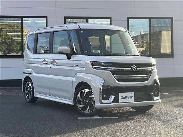 スペーシアカスタム ハイブリッド(HYBRID)  XSターボ ワンオーナー 修復歴無し