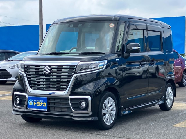 スペーシアカスタム ハイブリッド(HYBRID)  GS フルセグナビTV LEDヘッドライト