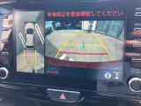 全方位カメラ付きで車庫入れも安心