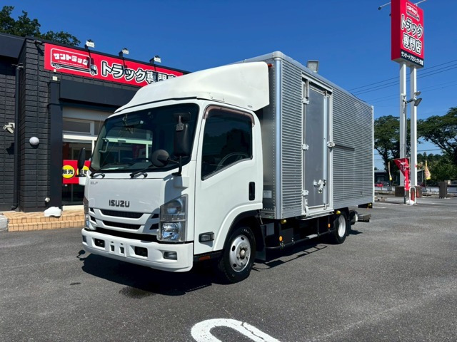 エルフ アルミバン 2t積・アルミバン・ロング・格納式PG