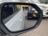 ブラインドスポットモニター★後方側から接近してくる車両を検知して危険をお知らせしてくれます。