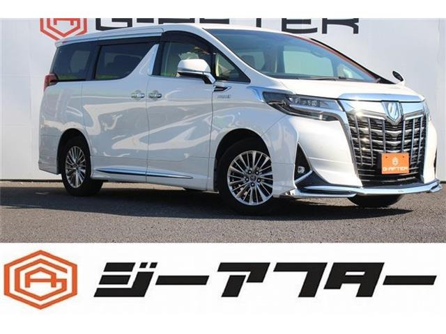 アルファードハイブリッド 2.5 G Fパッケージ E-Four 4WDモデリスタ純正10型ナビ後席モニタ温冷本革