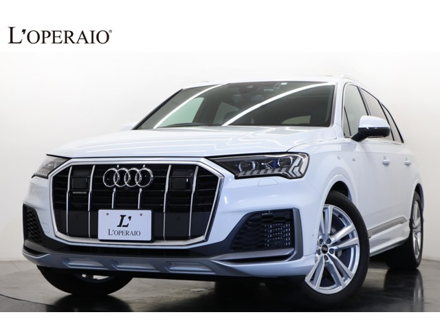 Q7 55 TFSI クワトロ Sライン 4WD 中期 黒革 パノラマルーフ 7シーターPKG